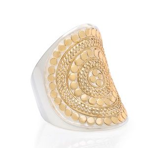 Anna Beck Classic saddle ring Size 9.5